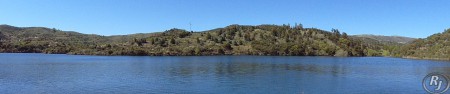 Panoramica barragem da Burga
